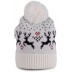 Gorro de Inverno com motivo renas