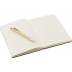Caderno de capa de bambu