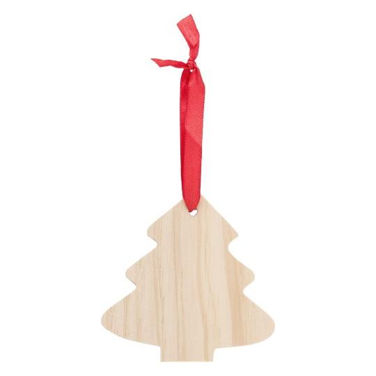 Pinheiro ornamental em madeira de Natal