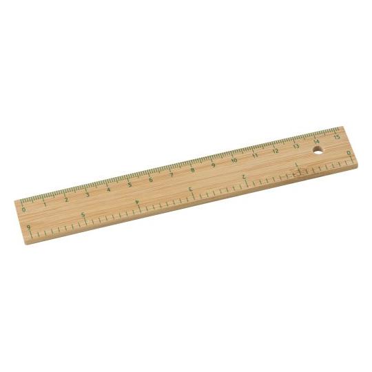 Régua de bambu