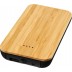 Powerbank de 6000 mAh sem fios em bambu/tecido Future