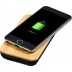 Powerbank de 6000 mAh sem fios em bambu/tecido Future