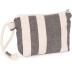 Bolsa reciclada às riscas Kimood®
