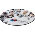 Base para copos redonda Brite-Mat®