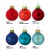 Bolas de Natal cor efeito Mate