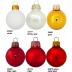Bolas de Natal cor brilhante