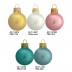 Bolas de natal efeito pérola