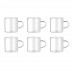 Suporte para copos Borocups