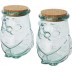 Conjunto de 2 peças de recipientes de vidro reciclado Airoel Thule®