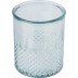 Suporte de vela tealight em vidro reciclado Estrel
