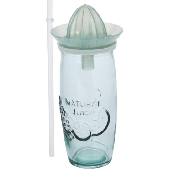 Copo de cocktail de vidro reciclado com espremedor Verano