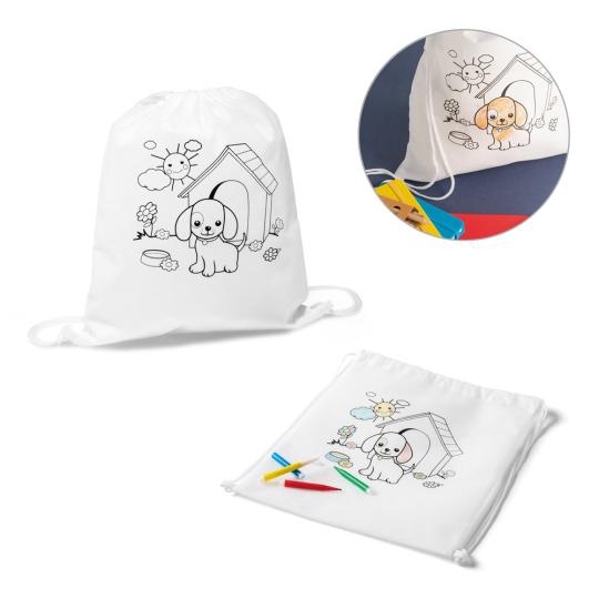 Saco tipo mochila para...