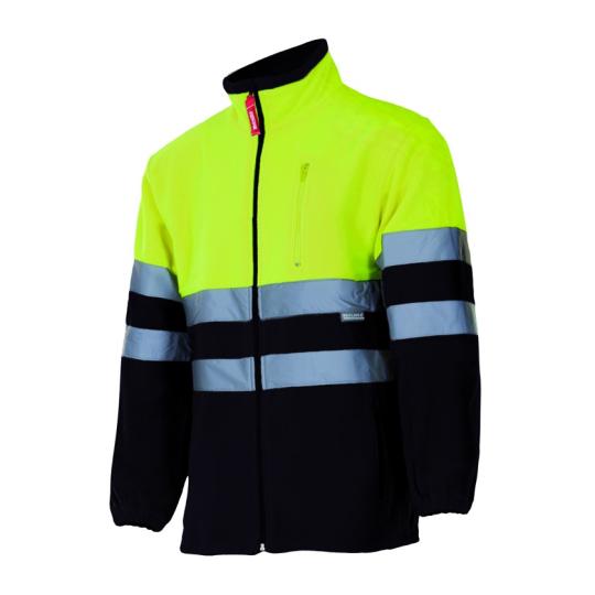 Veste polaire bicolore...