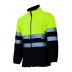 Veste polaire bicolore haute visibilité