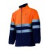 Veste polaire bicolore haute visibilité