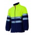 Veste polaire bicolore haute visibilité