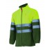 Veste polaire bicolore haute visibilité
