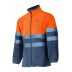 Veste polaire bicolore haute visibilité