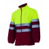 Veste polaire bicolore haute visibilité