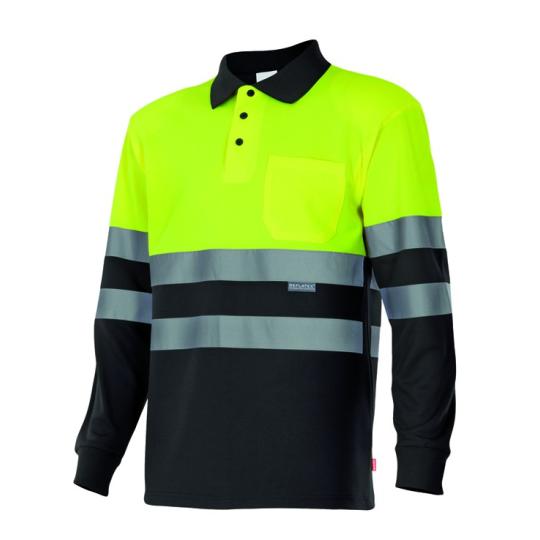 Polo bicolor alta...