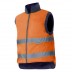Gilet matelassé réversible haute visibilité