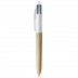 BIC® Esferográfica 4 Colours Wood Style