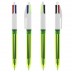 BIC® 4 Colours Fluo Ballpoint Pen