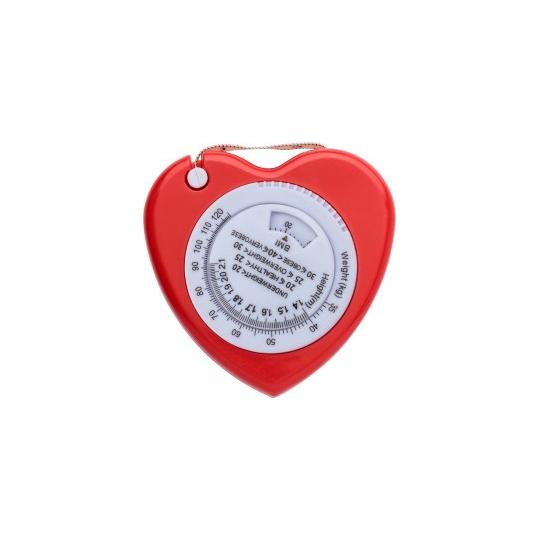 Heart-shaped BMI measuring...