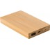 Powerbank de bambu 4.000 mAh