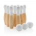 Jogo em madeira Bowling