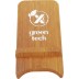 Suporte de telemóvel para carga sem fio de 10 W em madeira com logótipo luminoso W26 SCX.design®
