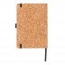 Bloco de notas A5 Cork