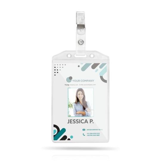 Identificateur en PVC avec...
