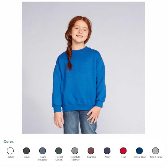 Sweatshirt enfant à col...