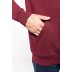 Sweatshirt com capuz em contraste