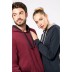 Sweatshirt com capuz em contraste