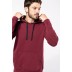 Sweatshirt com capuz em contraste
