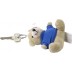 Porta-chaves tipo urso de peluche