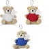 Porta-chaves tipo urso de peluche