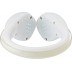 Bracelete em ABS e silicone Rosanna