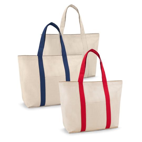 Saco 100% algodão canvas Ville