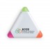 Triangular marker with 3 colours