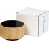 Coluna Bluetooth® de bambu Cosmos