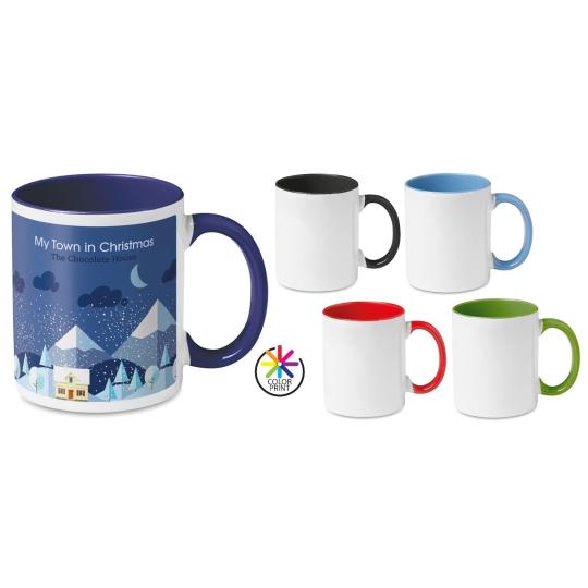 Caneca colorida p/...