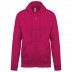 Sweatshirt com capuz e fecho Kariban®