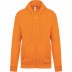 Sweatshirt com capuz e fecho Kariban®