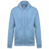Sweatshirt com capuz e fecho Kariban®