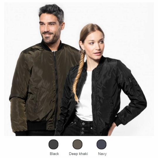 Men's and women's bomber...