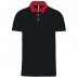 Polo de homem e de mulher jersey bicolor Kariban®