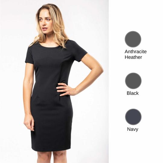 Robe à manches courtes...